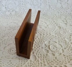 1980s Wooden Engraved Sailboat Letter Holder -CHAIRISH Shop 1980s wooden engraved sailboat letter holder 5673
