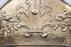 19th C. French Heraldic Hammered Brass Repoussé Grape Hod Umbrella Stand -CHAIRISH Shop 19th c french heraldic hammered brass repousse grape hod umbrella stand 1791