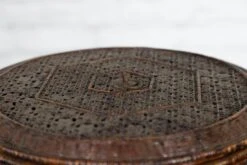 19th Century Chinese Qing Dynasty Handwoven Rattan & Bamboo Handled Basket -CHAIRISH Shop 19th century chinese qing dynasty handwoven rattan and bamboo handled basket 5973