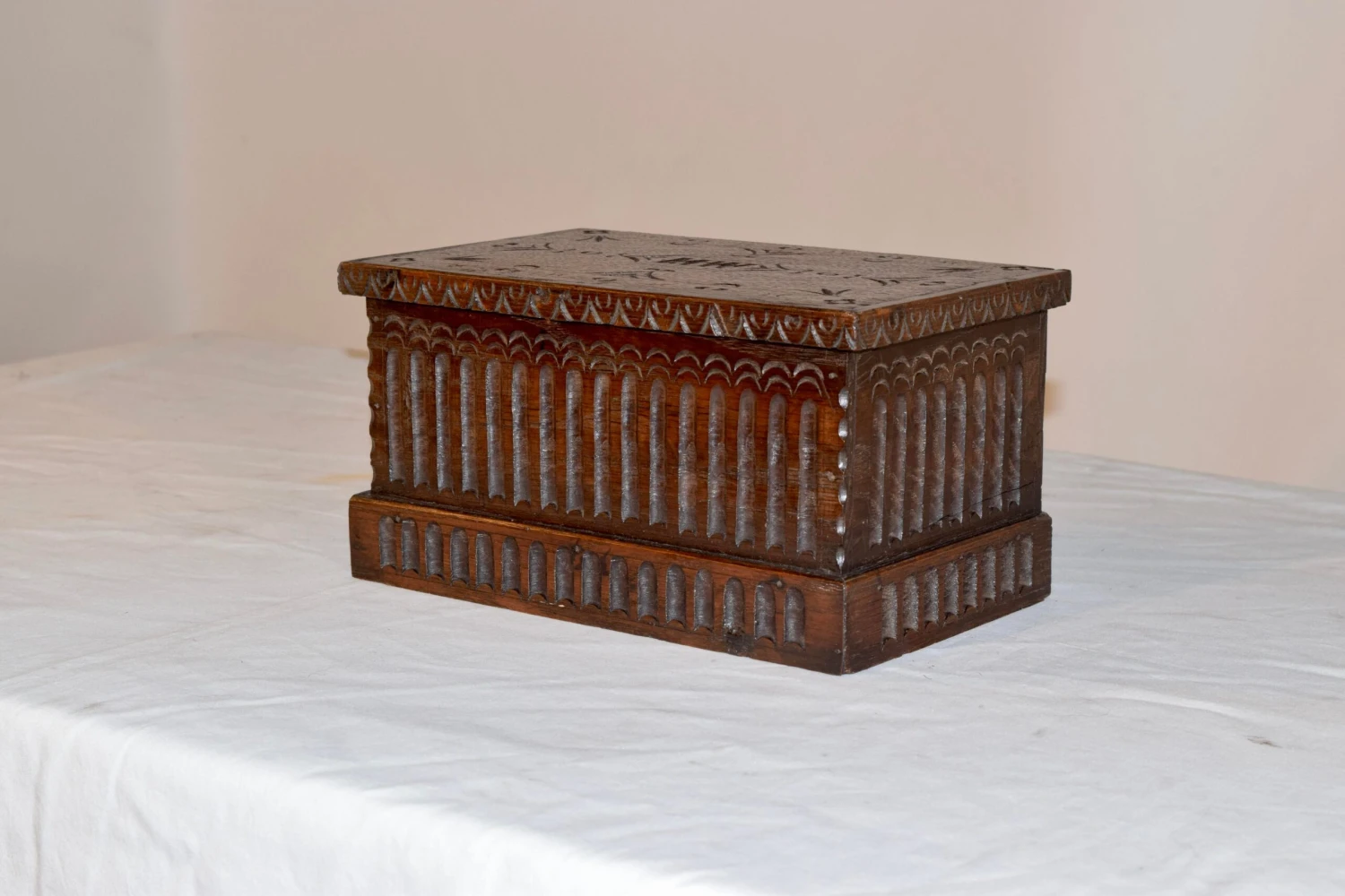 19th Century English Oak Dresser Box 5 19th Century English Oak Dresser Box - Image 3