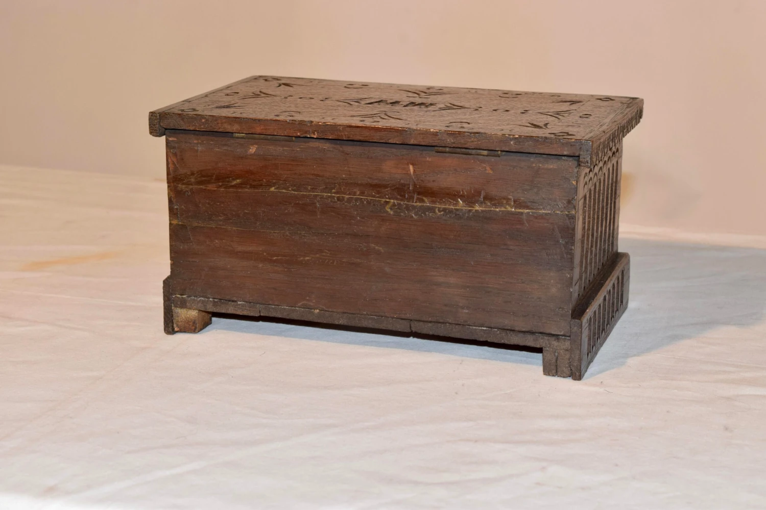 19th Century English Oak Dresser Box 7 19th Century English Oak Dresser Box - Image 5