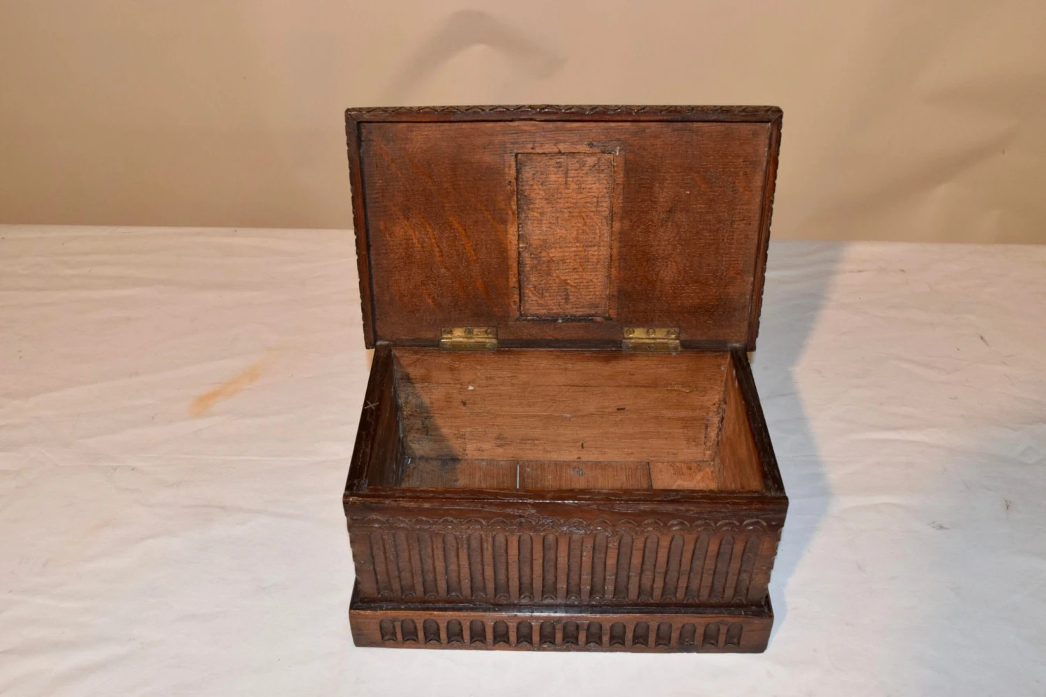 19th Century English Oak Dresser Box 4 19th Century English Oak Dresser Box - Image 2