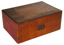 19th Century France Victorian Jewelry Box In Wood