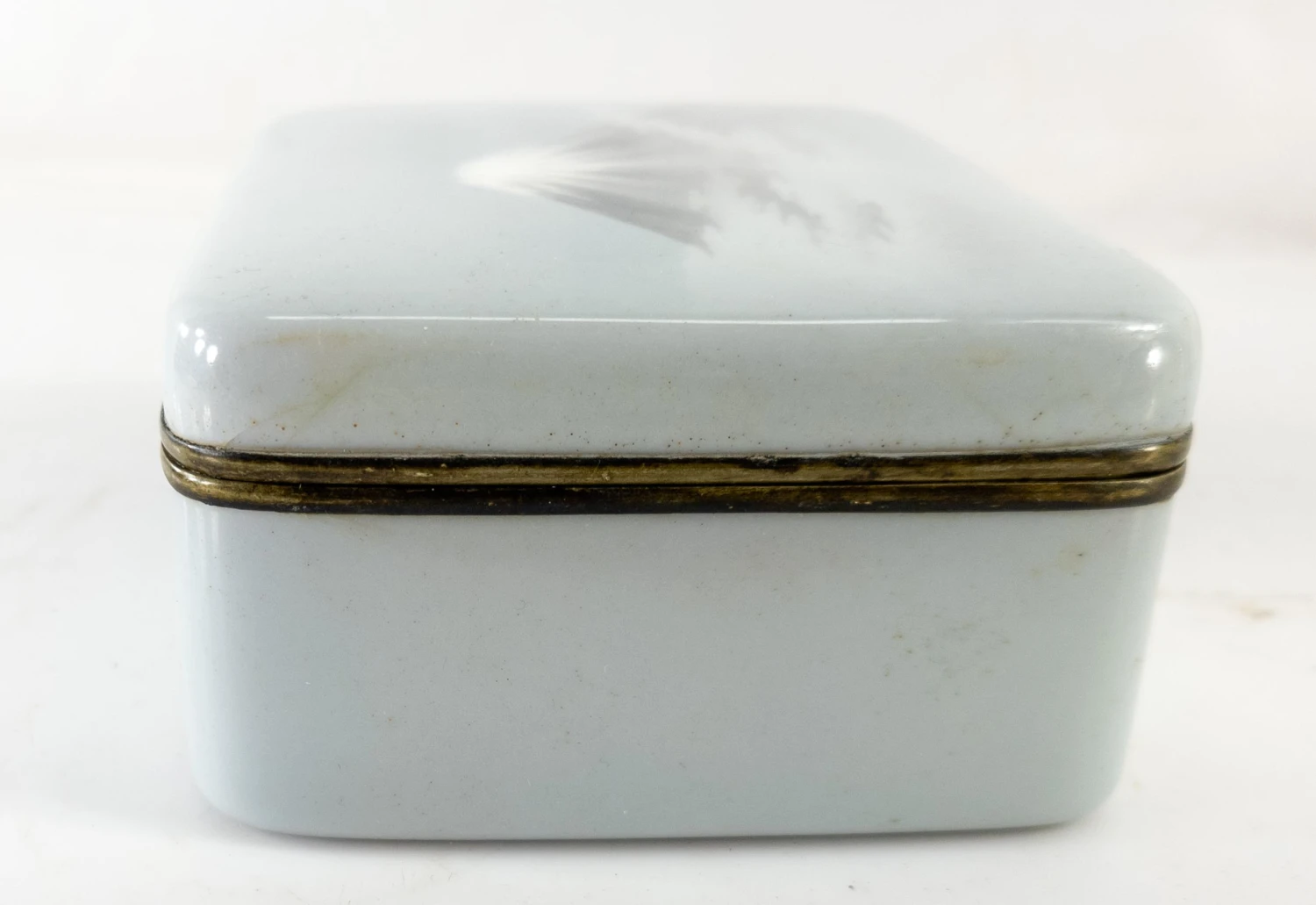 19th Century Japanese Wireless Cloisonne Enamel Box With Mt. Fuji By Ando 10 19th Century Japanese Wireless Cloisonne Enamel Box With Mt. Fuji By Ando - Image 8