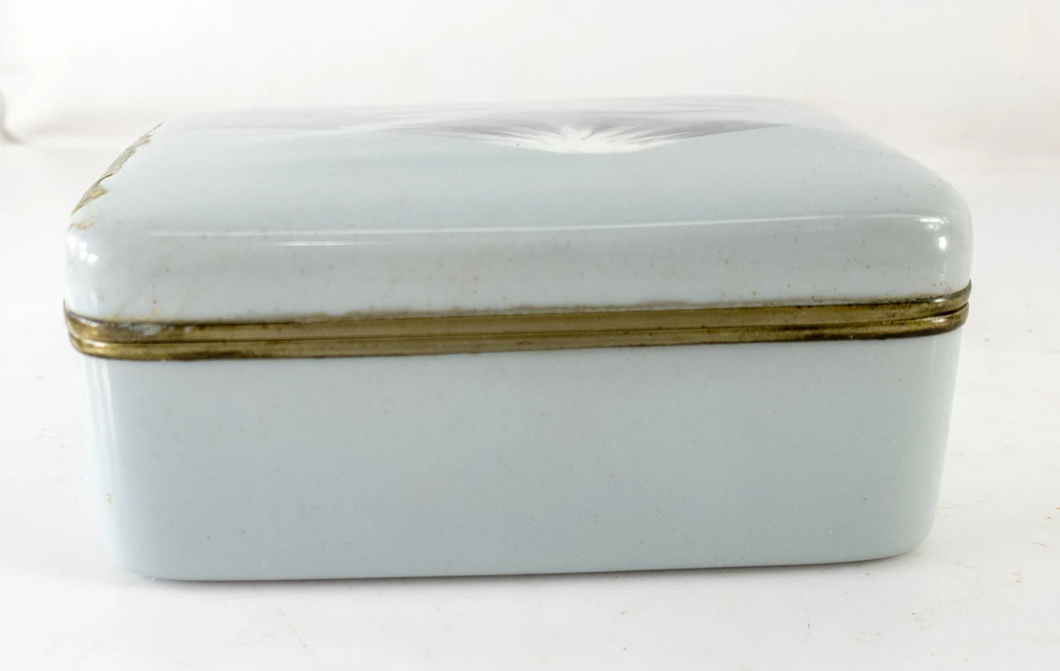 19th Century Japanese Wireless Cloisonne Enamel Box With Mt. Fuji By Ando 9 19th Century Japanese Wireless Cloisonne Enamel Box With Mt. Fuji By Ando - Image 7