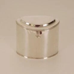 19th Century Regency Empire Napoleonic Sterling Silver Casket Tea Caddy Box -CHAIRISH Shop 19th century regency empire napoleonic sterling silver casket tea caddy box 7420