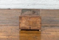 19th Century Rustic Indian Carved Rosette Small Foot Treasure Box 15 19th Century Rustic Indian Carved Rosette Small Foot Treasure Box -CHAIRISH Shop 19th century rustic indian carved rosette small foot treasure box 7153