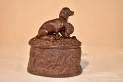 19th Century Terracotta Box With Dogs -CHAIRISH Shop 19th century terracotta box with dogs 5443