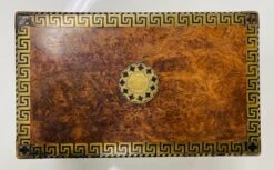 19th Century Tortoise Shell Grain And Greek Key Tea Caddy. Boule, Georgian -CHAIRISH Shop 19th century tortoise shell grain and greek key tea caddy boule georgian 9500