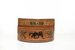 20th Century Burmese Lacquerware Nandwin Betel Box -CHAIRISH Shop 20th century burmese lacquerware nandwin betel box 7786