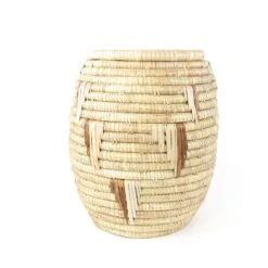 African Lidded Coiled Basket 19 African Lidded Coiled Basket -CHAIRISH Shop african lidded coiled basket 6615