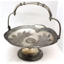 American Wilcox Silverplate Company Quadruple Plate Tiger Bride's Basket -CHAIRISH Shop american wilcox silverplate company quadruple plate tiger brides basket 2033