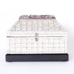 Amethyst And Mother Of Pearl Lidded Box By Antony Redmile -CHAIRISH Shop amethyst and mother of pearl lidded box by antony redmile 4146