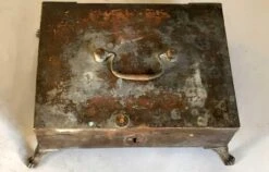 Anglo Indian Regency Patinated Brass Desk Box -CHAIRISH Shop anglo indian regency patinated brass desk box 2716