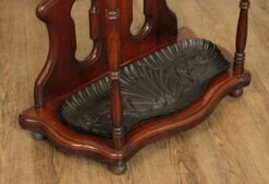 Antique 19th C. Victorian Walnut Hall Tree With Mirror -CHAIRISH Shop antique 19th c victorian walnut hall tree with mirror 3021