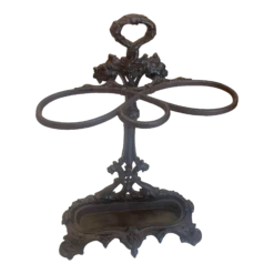 Antique 19th Century French Iron Umbrella Stand