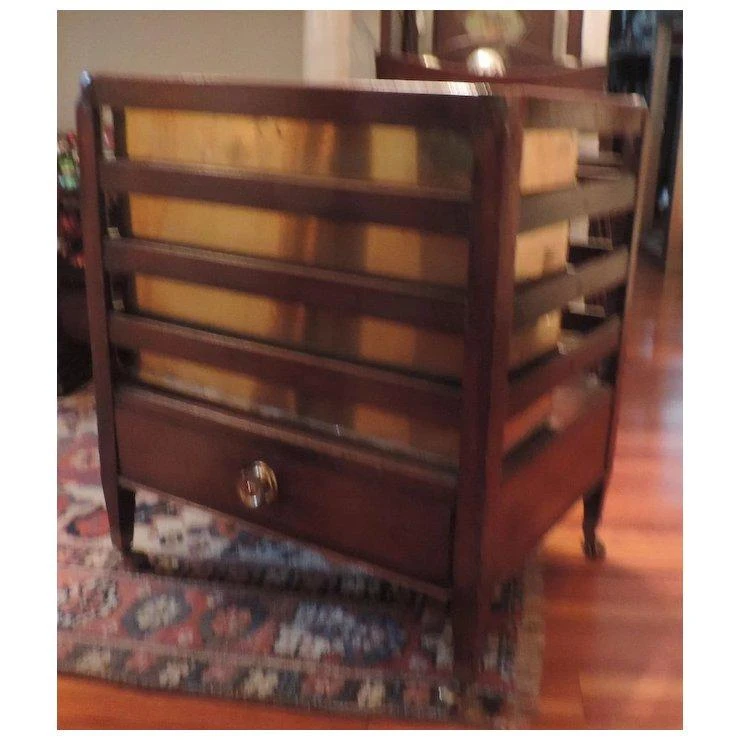 Antique 19th Century George III Mahogany Canterbury 1810 8 Antique 19th Century George III Mahogany Canterbury 1810 - Image 6