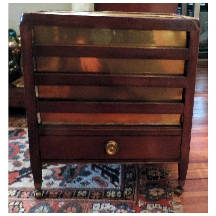 Antique 19th Century George III Mahogany Canterbury 1810 6 Antique 19th Century George III Mahogany Canterbury 1810 - Image 4