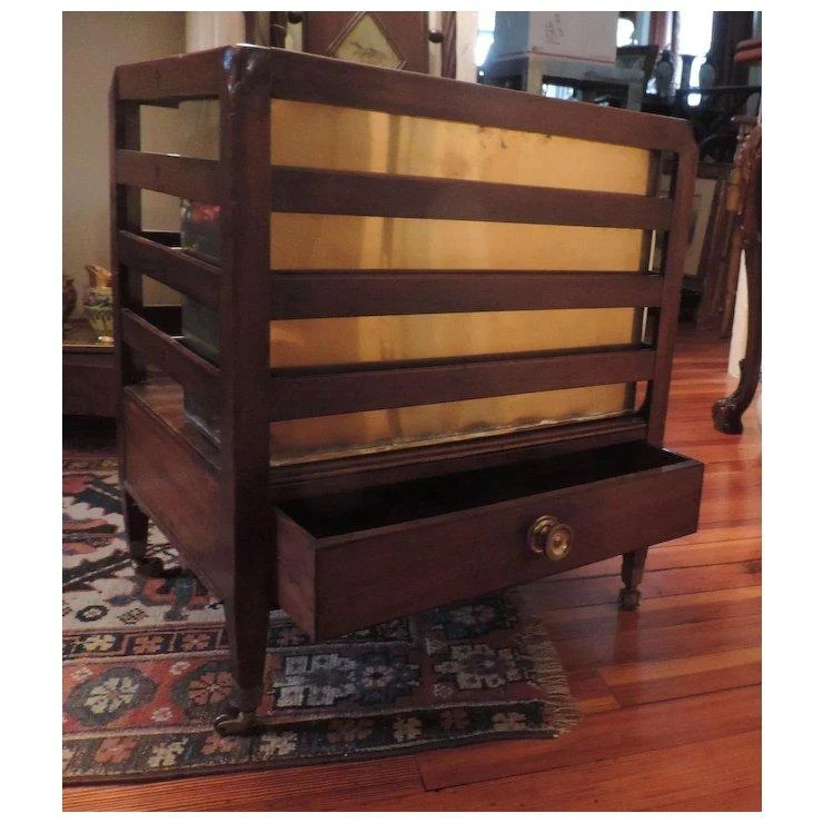 Antique 19th Century George III Mahogany Canterbury 1810 5 Antique 19th Century George III Mahogany Canterbury 1810 - Image 3