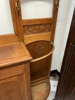 Antique Arts & Crafts Oak Hall Stand -CHAIRISH Shop antique arts and crafts oak hall stand 1212