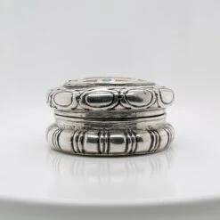 Antique Austrian Silver & Enamel Snuff Or Patch Box -CHAIRISH Shop antique austrian silver and enamel snuff or patch box 8903