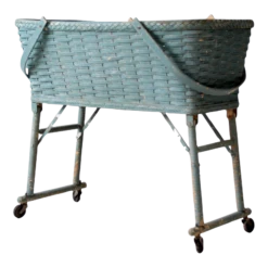 Antique Basket With Legs