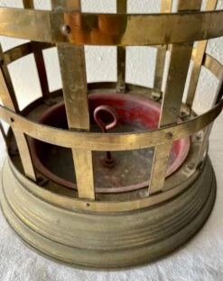 Antique Caged Brass Umbrella Stand -CHAIRISH Shop antique caged brass umbrella stand 0766