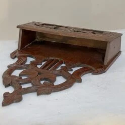 Antique Carved French Wall-Mounted Letter Holder -CHAIRISH Shop antique carved french wall mounted letter holder 5513