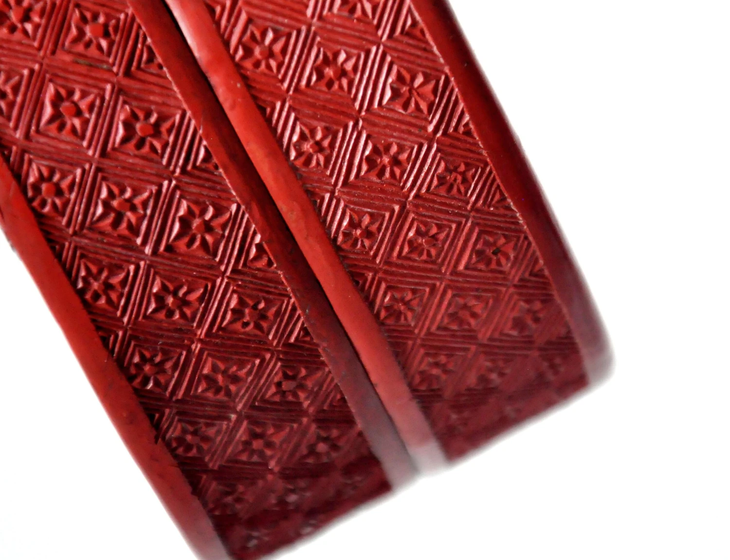 Antique Chinese Cinnabar Box 5 Antique Chinese Cinnabar Box - Image 3