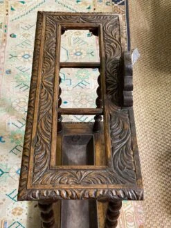 Antique Circa 1860 English Bobbin Twist Carved Stick Stand -CHAIRISH Shop antique circa 1860 english bobbin twist carved stick stand 2400