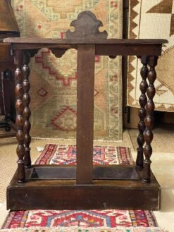 Antique Circa 1860 English Bobbin Twist Carved Stick Stand -CHAIRISH Shop antique circa 1860 english bobbin twist carved stick stand 3928