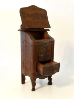 Antique Diminutive French Salt Box Table Cabinet Boite à Sel 15 Antique Diminutive French Salt Box Table Cabinet Boite à Sel -CHAIRISH Shop antique diminutive french salt box table cabinet boite a sel 3261