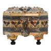 Antique Etched With Henna Bone Trinket Box With Enameled Turquoise -CHAIRISH Shop antique etched with henna bone trinket box with enameled turquoise 7211