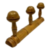 Antique French Faux Bamboo Hat/Coat Rack