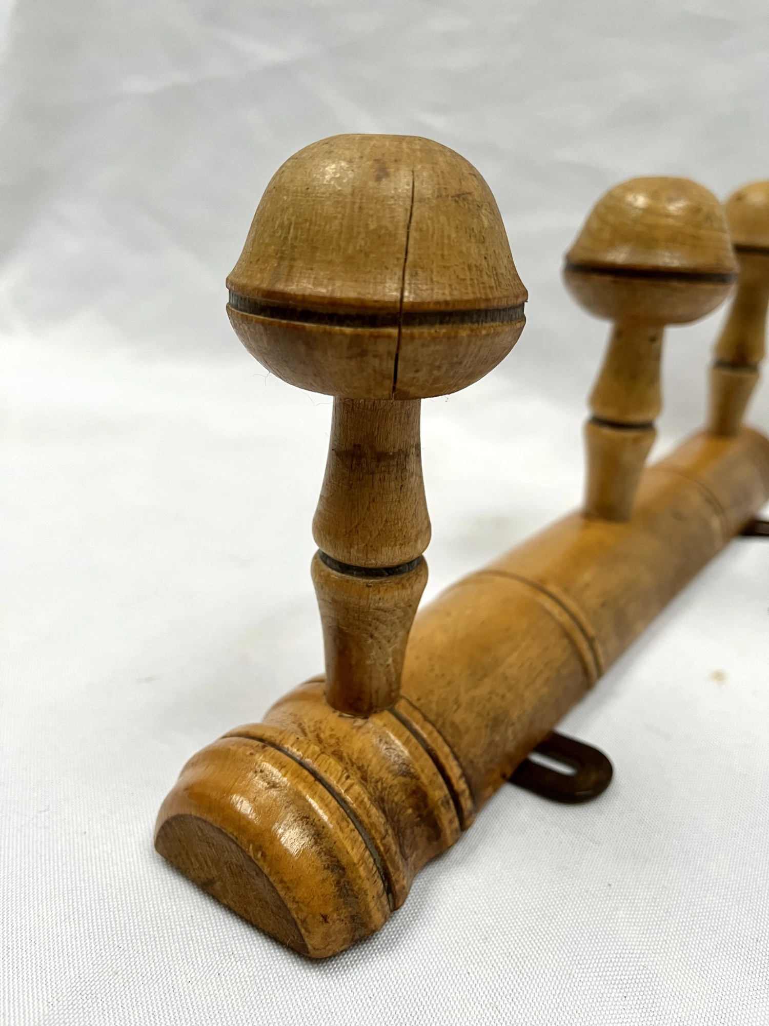 Antique French Faux Bamboo Hat/Coat Rack 10 Antique French Faux Bamboo Hat/Coat Rack - Image 8