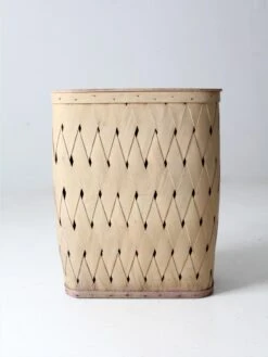 Antique Hamper Basket -CHAIRISH Shop antique hamper basket 0710