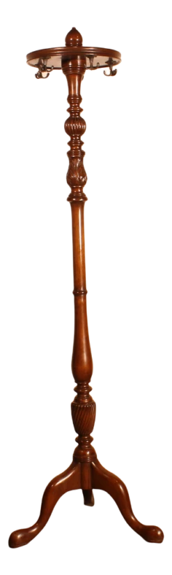 Antique Mahogany Coat Rack