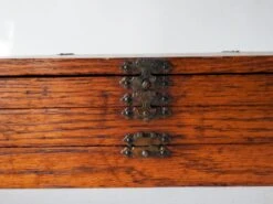 Antique Oak Instrument Box -CHAIRISH Shop antique oak instrument box 0102