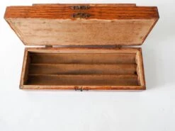 Antique Oak Instrument Box -CHAIRISH Shop antique oak instrument box 2892