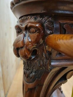 Antique Quarter-Sawn Oak Carved Ornate Figural Hall Tree -CHAIRISH Shop antique quarter sawn oak carved ornate figural hall tree 3918