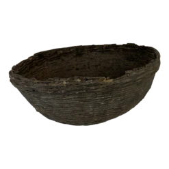 Antique Rattan Basket From India