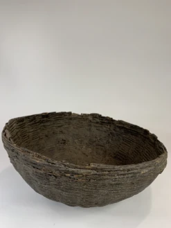 Antique Rattan Basket From India -CHAIRISH Shop antique rattan basket from india 7927