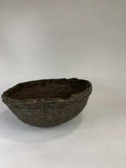 Antique Rattan Basket From India -CHAIRISH Shop antique rattan basket from india 8437