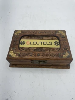 Antique (Sleutels) Key Box With 3 Keys -CHAIRISH Shop antique sleutels key box with 3 keys 8087