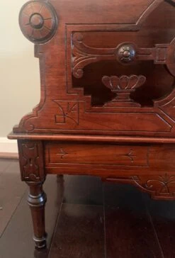Antique Victorian Mahogany Canterbury/ Magazine Stand -CHAIRISH Shop antique victorian mahogany canterbury magazine stand 4645