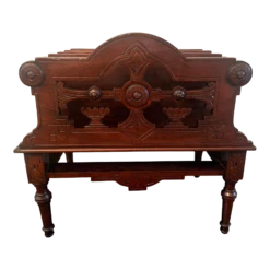 Antique Victorian Mahogany Canterbury/ Magazine Stand