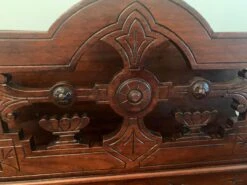 Antique Victorian Mahogany Canterbury/ Magazine Stand -CHAIRISH Shop antique victorian mahogany canterbury magazine stand 7106