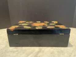 Antique Wood Decoupage Box -CHAIRISH Shop antique wood decoupage box 2619