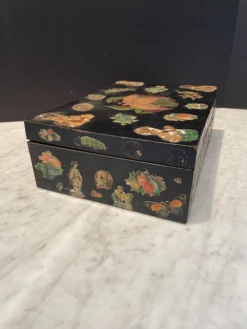Antique Wood Decoupage Box -CHAIRISH Shop antique wood decoupage box 9888