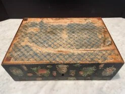 Antique Wood Decoupage Box -CHAIRISH Shop antique wood decoupage box 9953